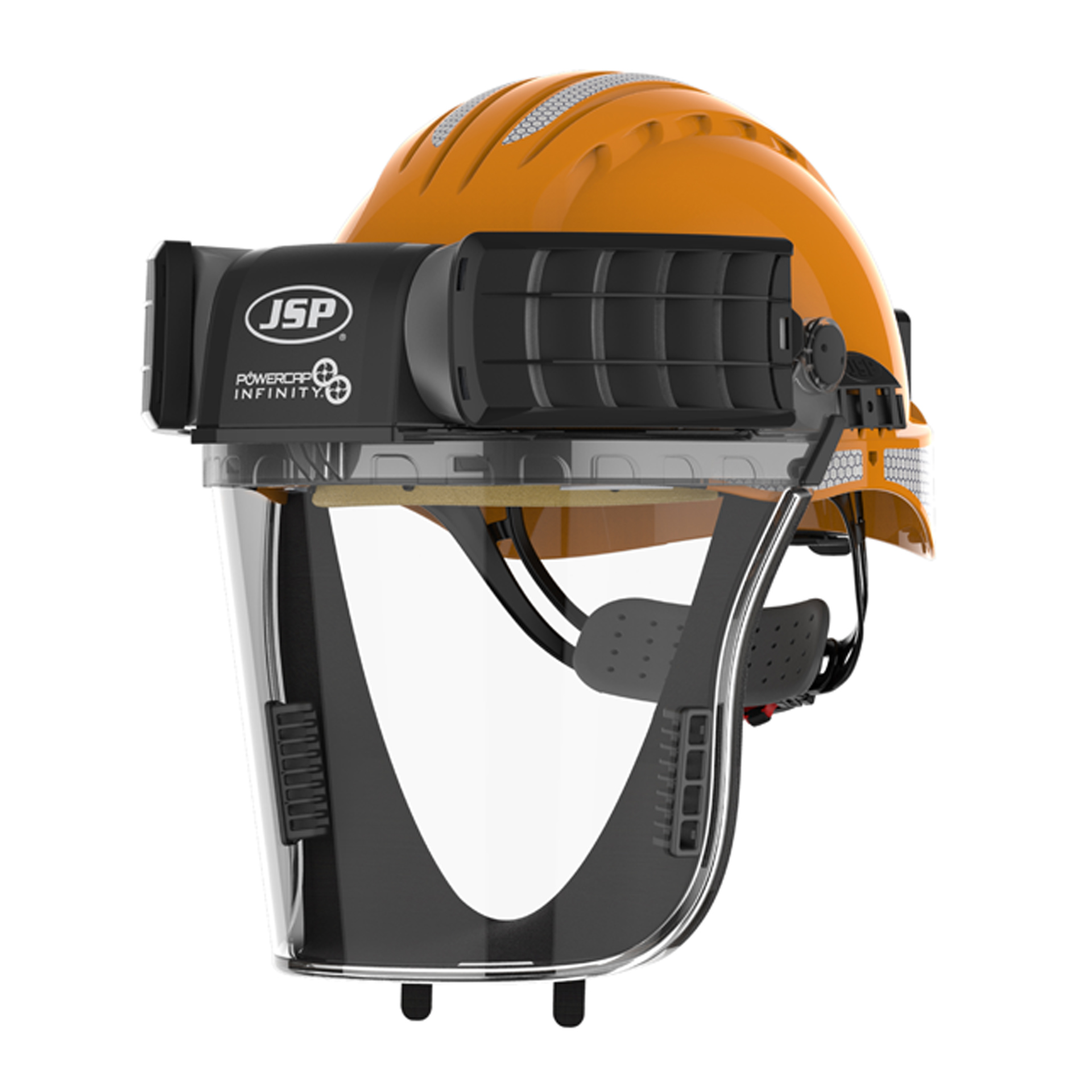 JSP POWERCAP® INFINITY® - InklL. Helm Orange - KWF-PROFI